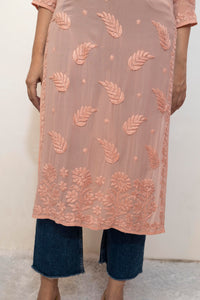 Viscose Georgette Straight Kurta