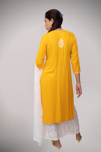 Rayon Straight Kurta