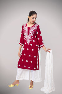 Rayon Straight Kurta