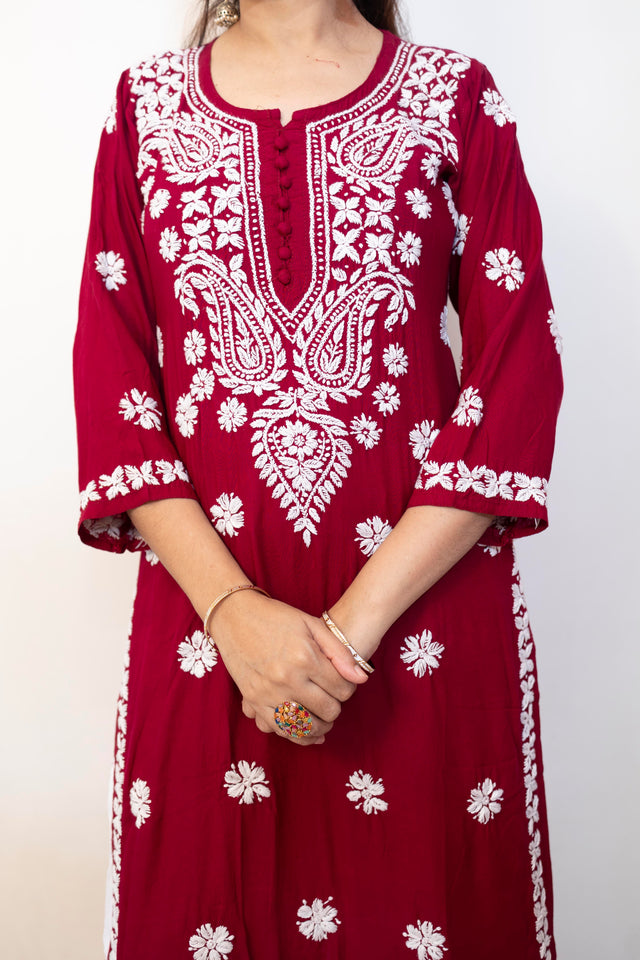 Rayon Straight Kurta