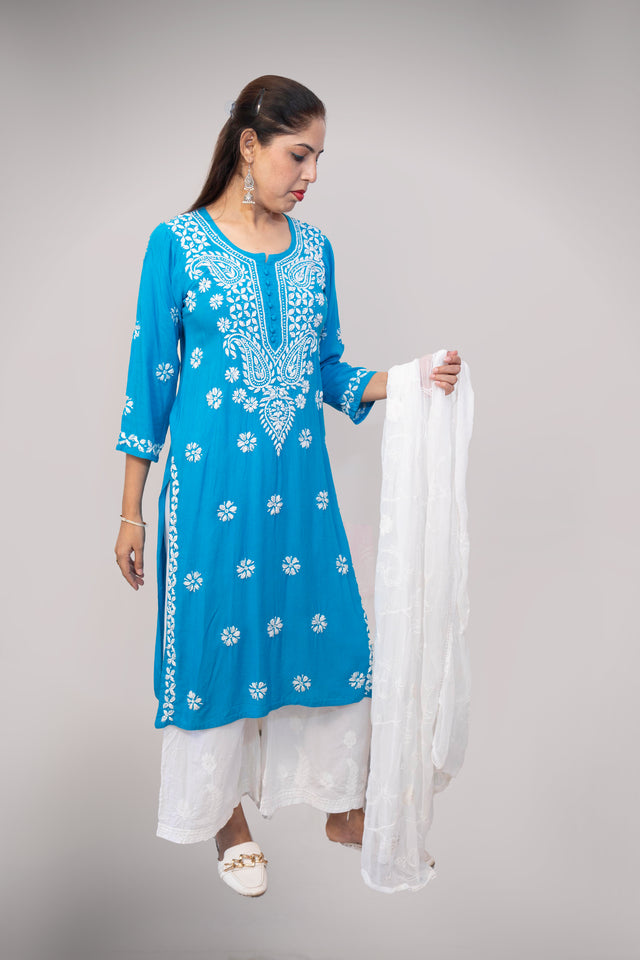 Rayon Straight Kurta