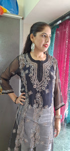 Soft Georgette Straight Kurta