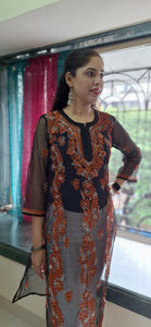 Soft Georgette Straight Kurta