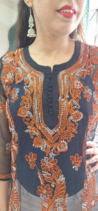 Soft Georgette Straight Kurta